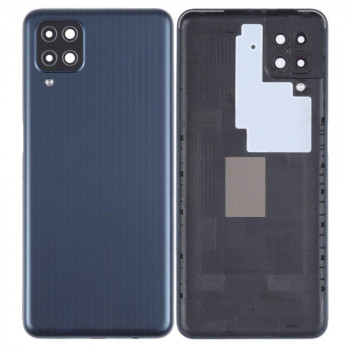 Back Panel Cover for Samsung Galaxy M12 - Colour Black
